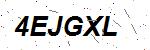 CAPTCHA verification image containing distorted text characters