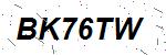 CAPTCHA verification image containing distorted text characters