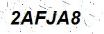 CAPTCHA verification image containing distorted text characters
