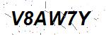 CAPTCHA verification image containing distorted text characters