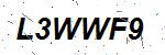 CAPTCHA verification image containing distorted text characters