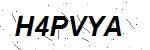 CAPTCHA verification image containing distorted text characters
