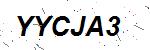 CAPTCHA verification image containing distorted text characters