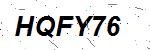 CAPTCHA verification image containing distorted text characters
