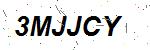CAPTCHA verification image containing distorted text characters