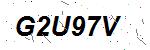 CAPTCHA verification image containing distorted text characters