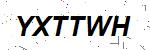 CAPTCHA verification image containing distorted text characters