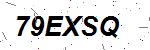 CAPTCHA verification image containing distorted text characters