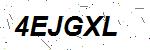 CAPTCHA verification image containing distorted text characters