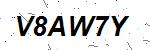 CAPTCHA verification image containing distorted text characters