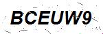 CAPTCHA verification image containing distorted text characters