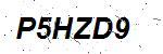 CAPTCHA verification image containing distorted text characters