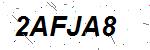 CAPTCHA verification image containing distorted text characters