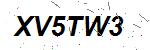 CAPTCHA verification image containing distorted text characters