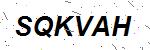 CAPTCHA verification image containing distorted text characters