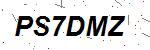 CAPTCHA verification image containing distorted text characters