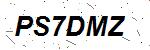 CAPTCHA verification image containing distorted text characters