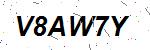 CAPTCHA verification image containing distorted text characters