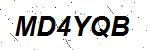 CAPTCHA verification image containing distorted text characters