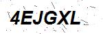 CAPTCHA verification image containing distorted text characters