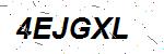 CAPTCHA verification image containing distorted text characters