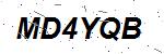 CAPTCHA verification image containing distorted text characters
