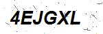 CAPTCHA verification image containing distorted text characters