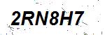 CAPTCHA verification image containing distorted text characters