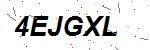 CAPTCHA verification image containing distorted text characters
