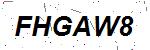 CAPTCHA verification image containing distorted text characters