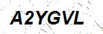 CAPTCHA verification image containing distorted text characters