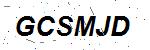 CAPTCHA verification image containing distorted text characters