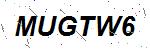 CAPTCHA verification image containing distorted text characters
