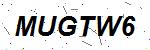 CAPTCHA verification image containing distorted text characters