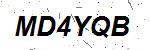 CAPTCHA verification image containing distorted text characters