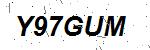 CAPTCHA verification image containing distorted text characters