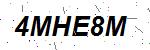 CAPTCHA verification image containing distorted text characters