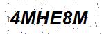 CAPTCHA verification image containing distorted text characters