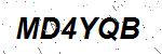CAPTCHA verification image containing distorted text characters