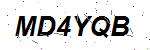 CAPTCHA verification image containing distorted text characters