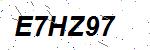 CAPTCHA verification image containing distorted text characters