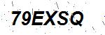 CAPTCHA verification image containing distorted text characters