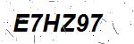 CAPTCHA verification image containing distorted text characters