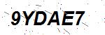 CAPTCHA verification image containing distorted text characters