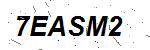 CAPTCHA verification image containing distorted text characters