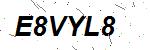 CAPTCHA verification image containing distorted text characters