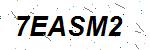CAPTCHA verification image containing distorted text characters