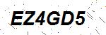 CAPTCHA verification image containing distorted text characters