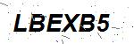 CAPTCHA verification image containing distorted text characters