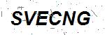 CAPTCHA verification image containing distorted text characters